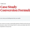 Venveo Case Study Conversion Formula